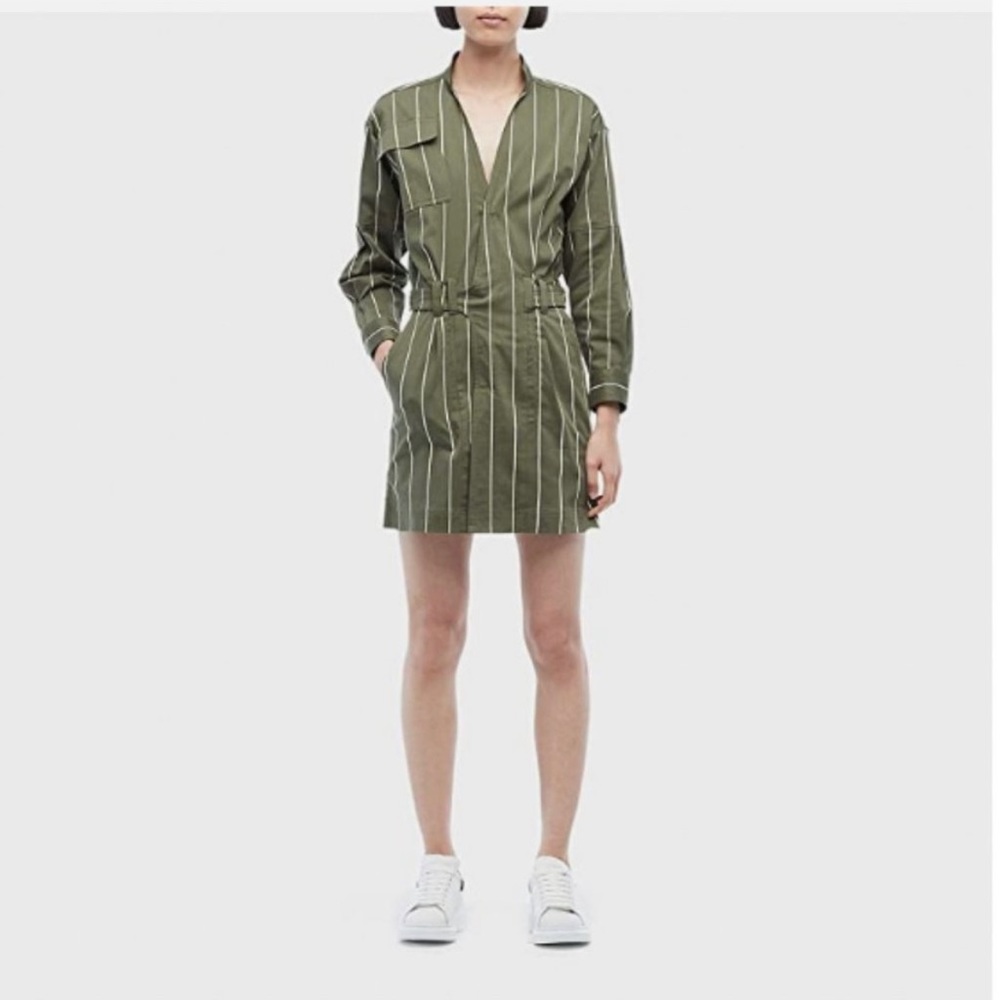 Derek Lam 10 Crosby Olive Dress 2